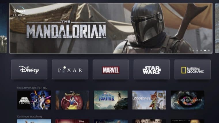 layout disney plus