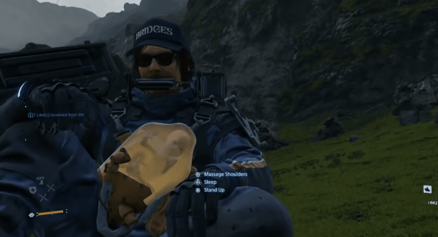 death stranding gameplay