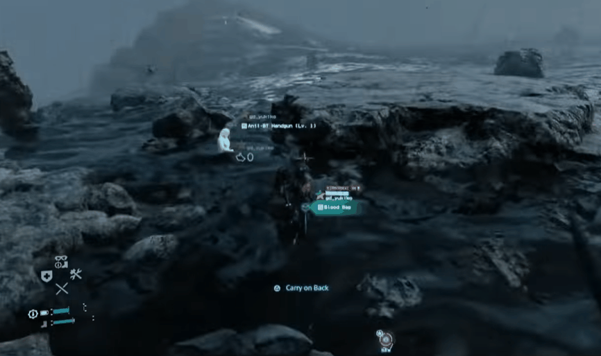 death stranding gameplay