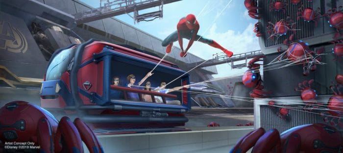 homem-aranha disneyland