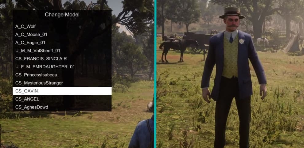 red dead redemption 2 gavin