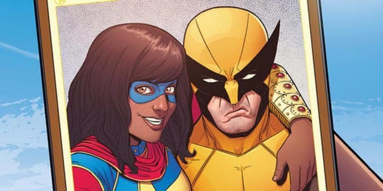 Capa da HQ da Ms. Marvel
